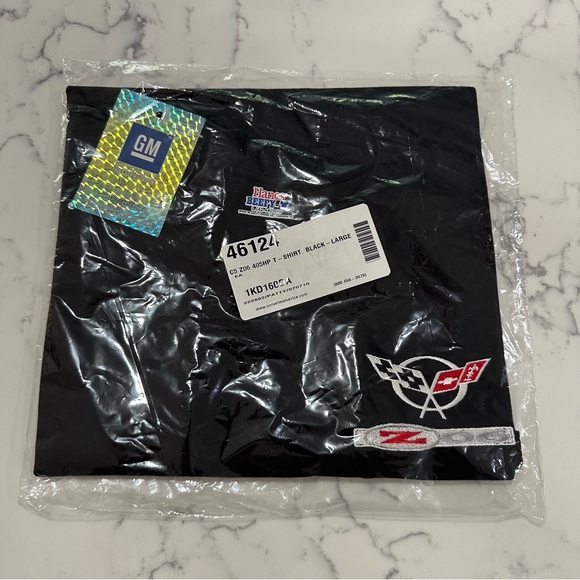 Other - Chevrolet Corvette Men’s C5 Z06 Embroidered T-Shirt Black - Size Large